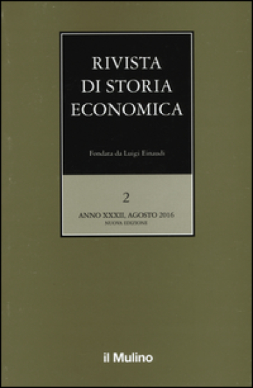 Rivista di storia economica (2016). 2.