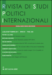 Rivista di studi politici internazionali (2014). 3.