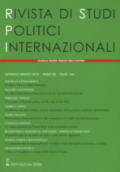 Rivista di studi politici internazionali (2019). 1.