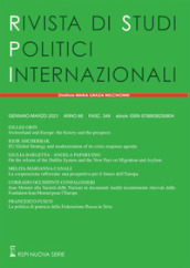 Rivista di studi politici internazionali (2021). 1.