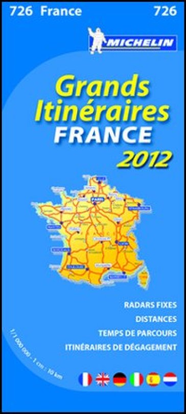 Route planning France 2012 1.000.000
