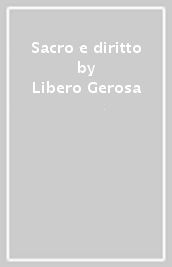 Sacro e diritto