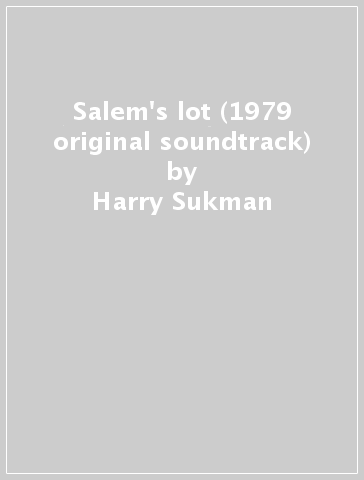 Salem's lot (1979 original soundtrack) - Harry Sukman