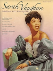 Sarah Vaughan - Original Keys for Singers (Songbook)