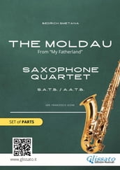 Saxophone Quartet: The Moldau (set of parts)