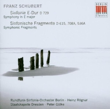 Schubert:sinfonie e-dur/sinfon.fragmente - AA.VV. Artisti Vari