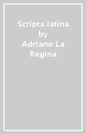 Scripta latina