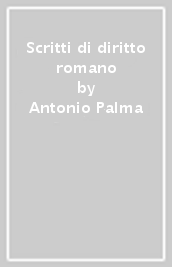 Scritti di diritto romano