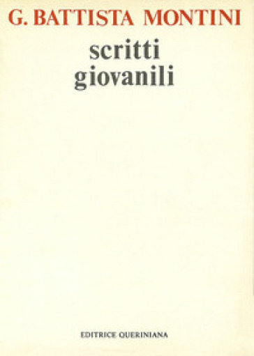 Scritti giovanili - Paolo VI