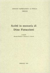 Scritti in memoria di Dino Pieraccioni
