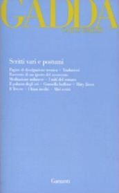 Scritti vari e postumi