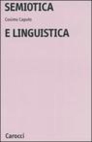 Semiotica e linguistica - Cosimo Caputo