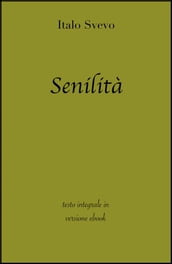 Senilità di Italo Svevo in ebook