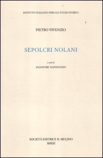 Sepolcri nolani - Pietro Vivenzio