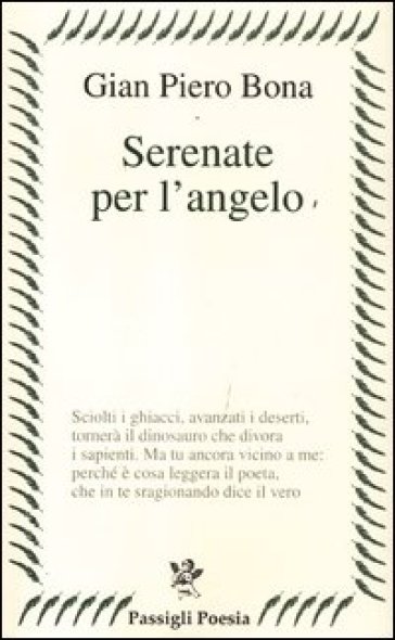 Serenate per l'angelo - Gian Piero Bona