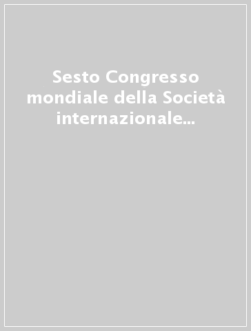 Sesto Congresso mondiale della Società internazionale malattie dell'esofago (Milano, 23-26 agosto 1995)