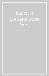 Set Di 4 Evidenziatori Per Le Tue Idee Migliori