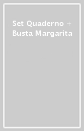 Set Quaderno + Busta Margarita