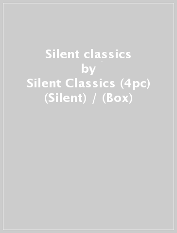 Silent classics - Silent Classics (4pc) (Silent) / (Box)