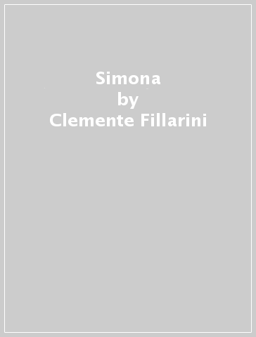 Simona - Clemente Fillarini - Piero Lazzarin