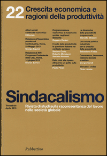 Sindacalismo (2013). 22.