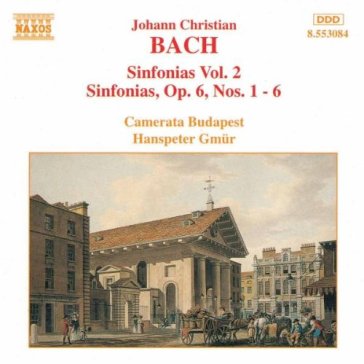 Sinfonie (integrale) vol.2: nn.2-6 - JOHANN CHRISTIA BACH