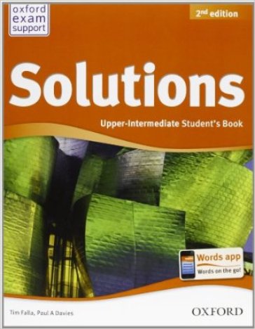 Solutions. Upper intermediate. Student's book-Workbook. Per le Scuole superiori. Con CD Audio