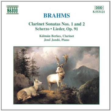 Sonata x clar n.1 op.120, n.2 op.12 - Johannes Brahms