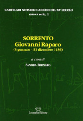 Sorrento: Giovanni Raparo (3 gennaio-31 dicembre 1436)