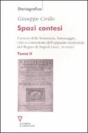 Spazi contesi. Camera della Sommaria, baronaggio, città e costruzione dell apparato territoriale del Regno di Napoli (secc. XV-XVIII). 2.