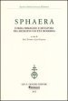 Sphaera. Forma immagine e metafora tra Medioevo ed età moderna