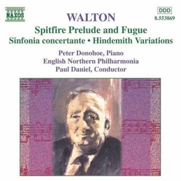 Spitfire prelude and fugue, sinfonia con - William Walton