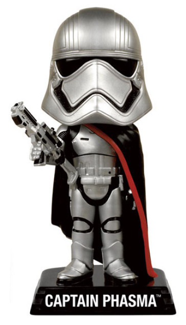 Star Wars Episode Vii - Wacky Wobbler - Captain Phasma - Bobble Head 15Cm