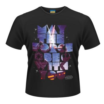 Star Wars - May The Force (T-Shirt Uomo S)