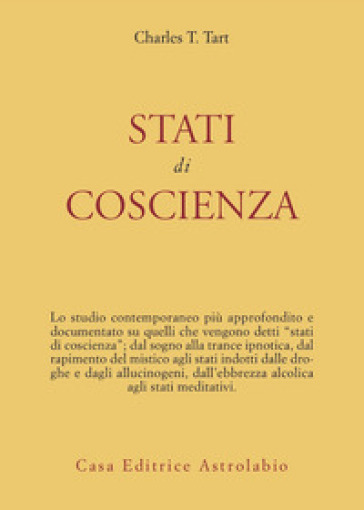 Stati di coscienza - Charles T. Tart