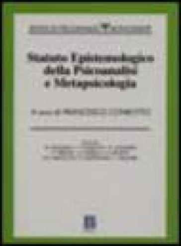 Statuto epistemologico della psicoanalisi e metapsicologia