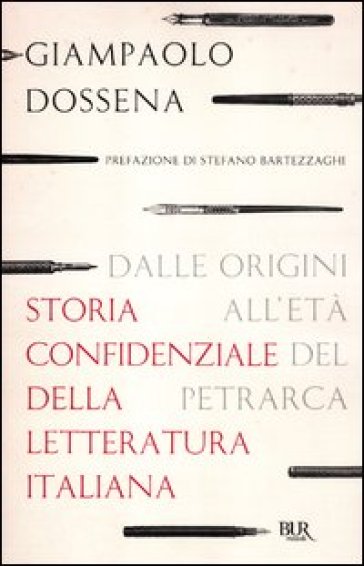 Storia confidenziale della letteratura italiana. 1: Dalle origini all'età del Petrarca - Giampaolo Dossena