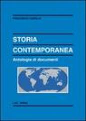 Storia contemporanea. Antologia di documenti