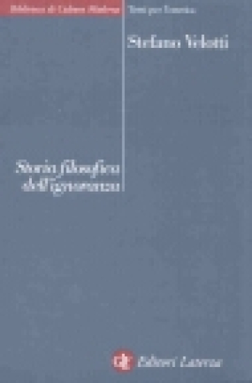 Storia filosofica dell'ignoranza - Stefano Velotti