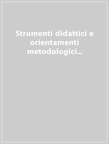 Strumenti didattici e orientamenti metodologici per la storia del pensiero politico