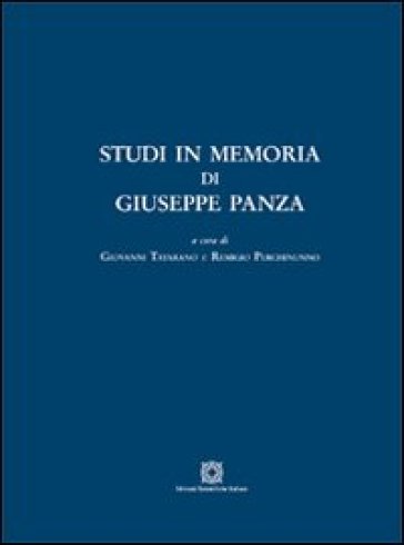 Studi in memoria di Giuseppe Panza