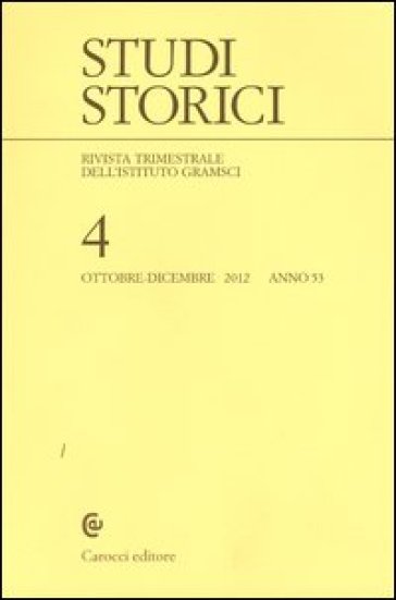 Studi storici (2012). 4.