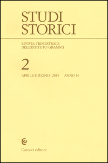 Studi storici (2015). 2.