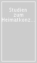 Studien zum Heimatkonzept in Uwe Johnsons Roman «Jahrestage aus dem Leben der Gesine Cresspahl»