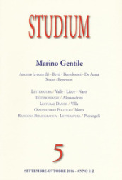 Studium (2016). 5: Marino Gentile