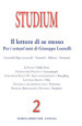 Studium (2018). 2: Il lettore di se stesso. Per i settant anni di Giuseppe Leonelli