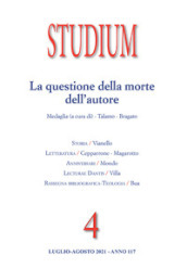 Studium (2021). 4: La questione della morte dell autore