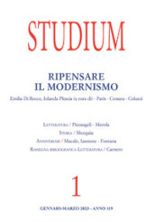 Studium (2023). 1: Ripensare il modernismo