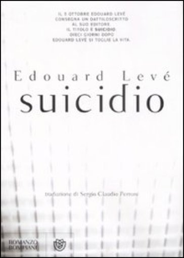 Suicidio - Edouard Levé