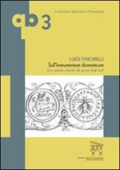 Sull instrumentum domesticum. Uno sguardo originale alla genesi degli studi